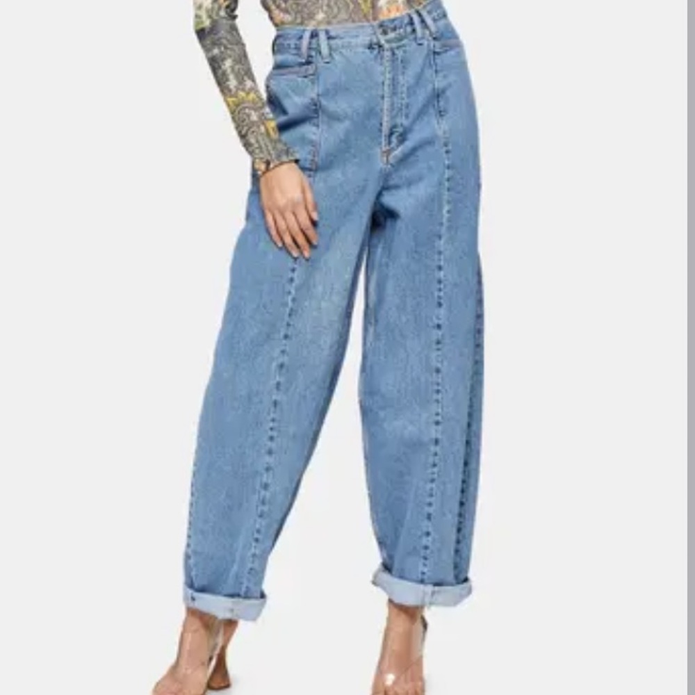 TOPSHOP
IDOL Oversized Ovoid High Waist Jeans